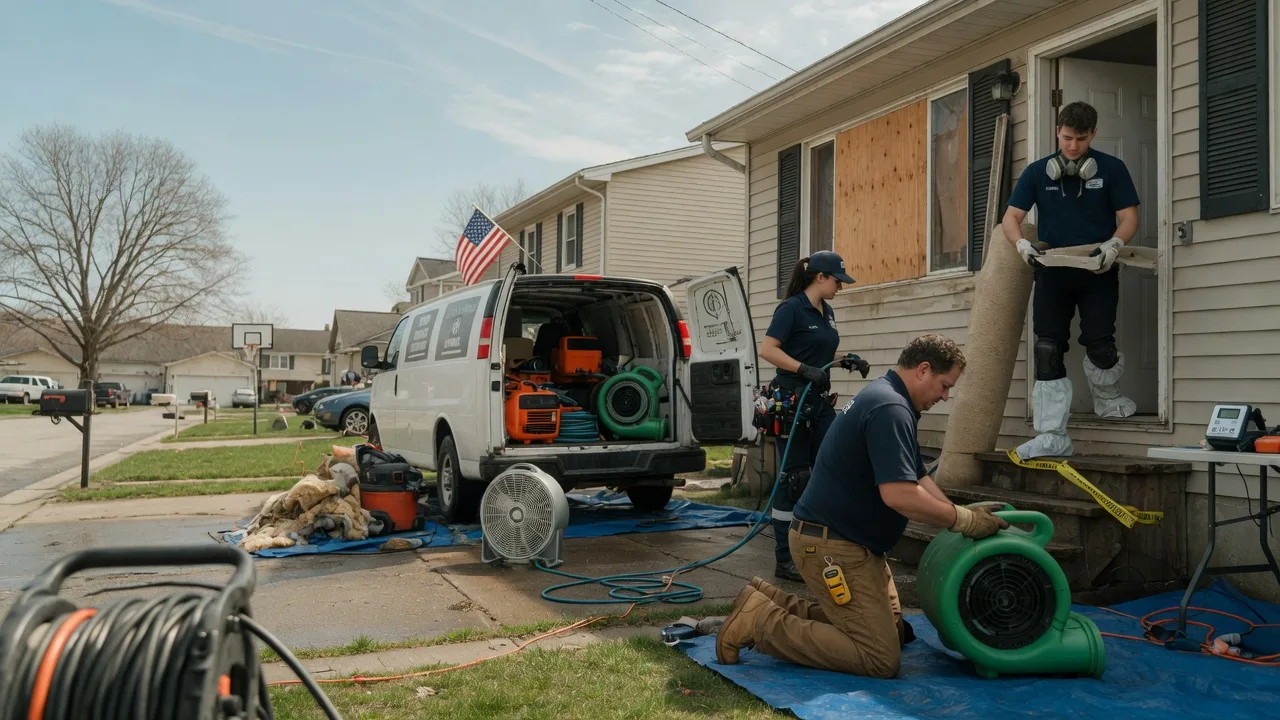 Water Damage Restoration in Beggs, OK near me